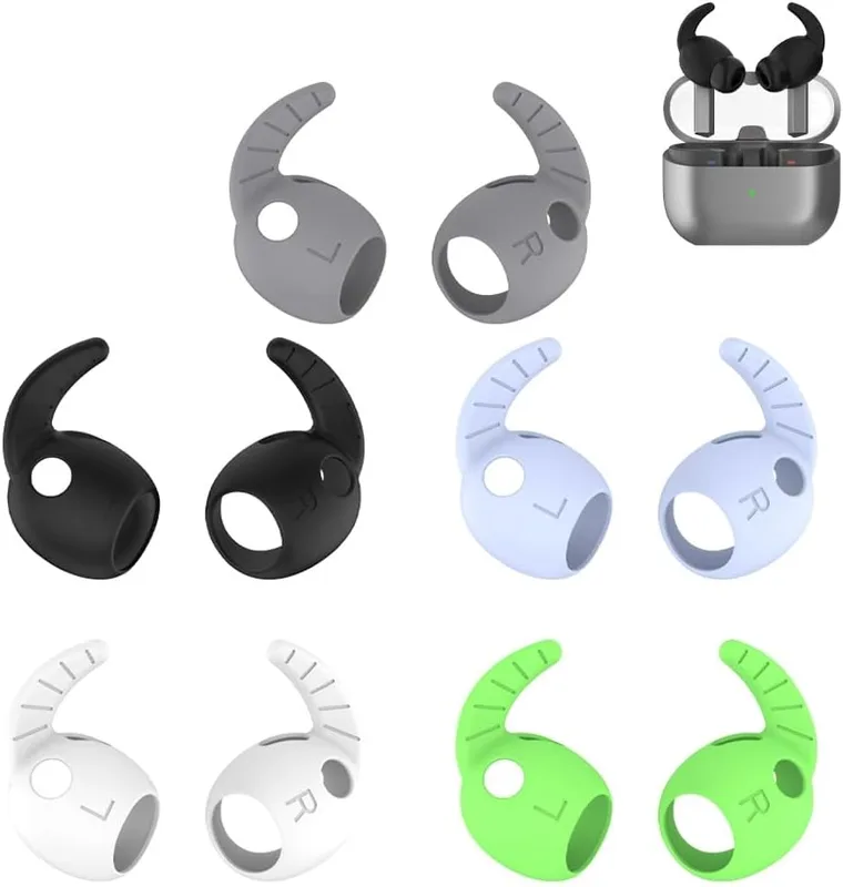 Generic 5 par silikonöronproppar för Samsung Galaxy Buds 3 Pro