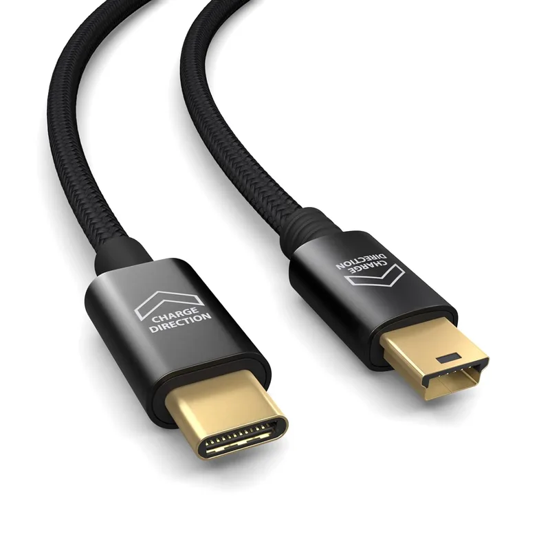 1 m USB C till mini USB-kabel