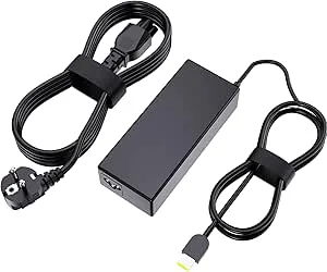 135W Laptopladdare kompatibel med Lenovo Yoga Slim 7 Pro C940 Y70 Y50 Ideapad Gaming 3 Y700 700 L340 Ideapad Creator/Pro 5 7 Legion Y520 ThinkPad P1 T15p P16v ThinkBook 15P Nätadapter