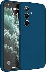 Samsung S25 Silicone Case Light Blue