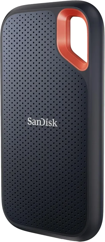SanDisk Extreme 8TB Portable SSD, External NVMe Solid State Drive, Fast Read Speeds up to 1050 MB/s, Write Speeds up to 1,000MB/s, IP65 Rated Dust and Water Resistance, Black