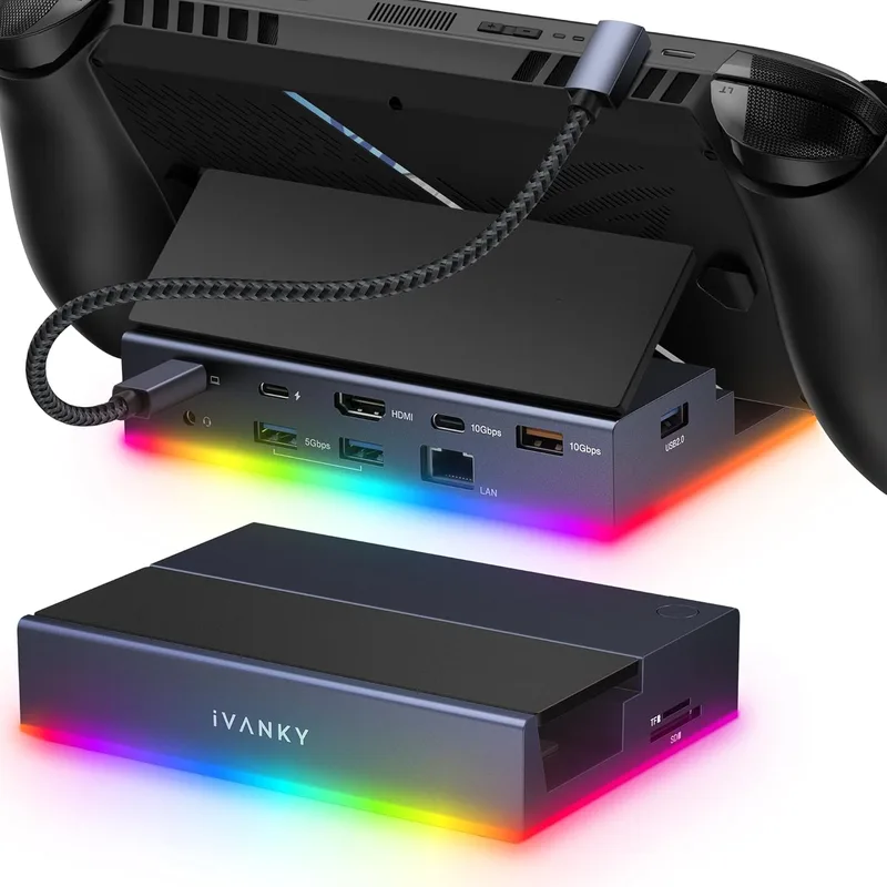 iVANKY 14-i-1 RGB ROG Ally Dock
