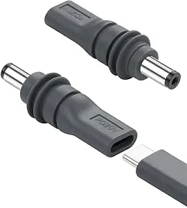 CERRXIAN 2 st USB C till DC 5,5 mm