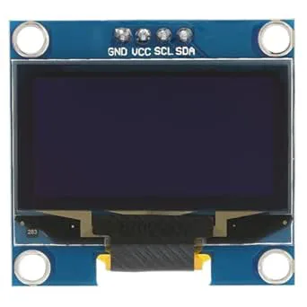 MUNEFE 1 st 1,3 tums OLED-skärmmodul, IIC I2C Kommunicera