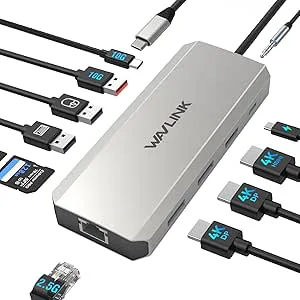WAVLINK Laptop dockningsstation