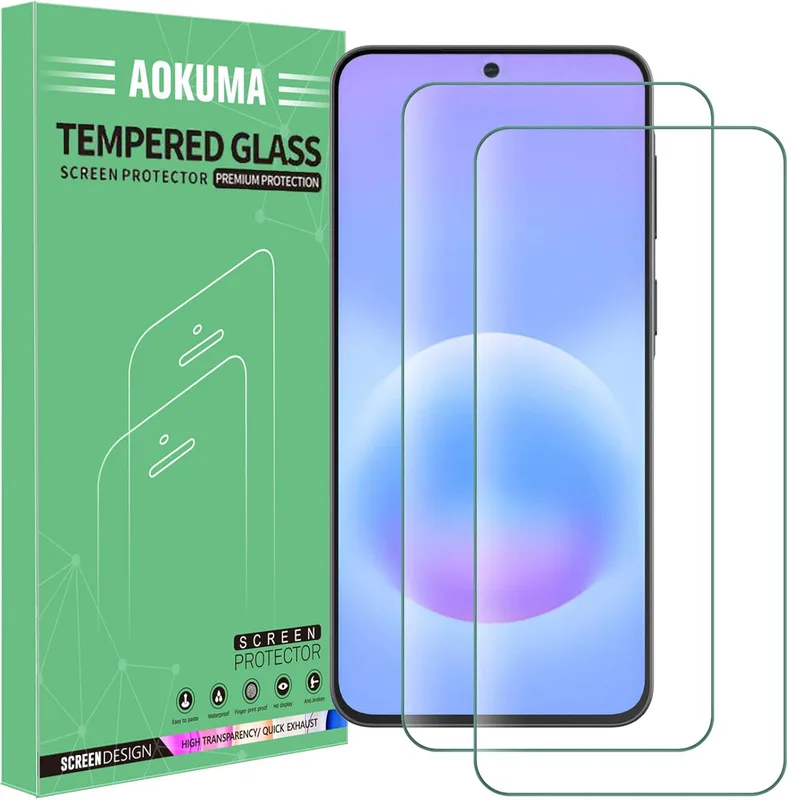 Deppa | 2 stycken | Privacy Skärmskydd för Samsung Galaxy S24 Ultra (6,8') Kompatibelt med Fingeravtrycksläsare ID [Full Täckning] Med Enkel Installat