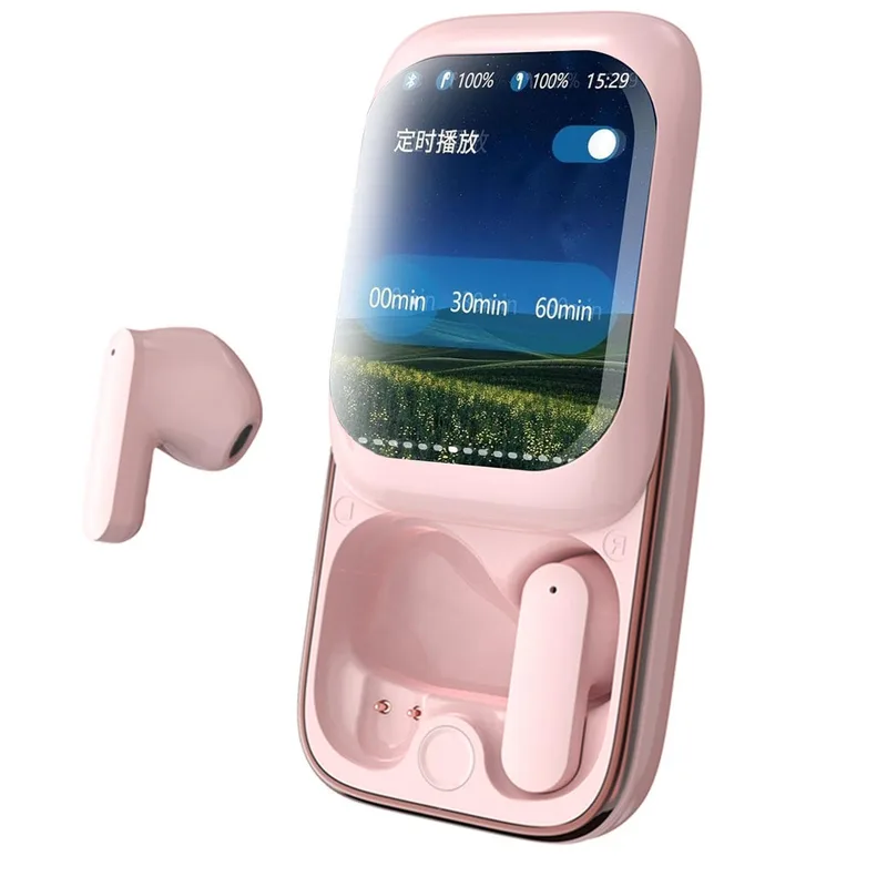 Generic trådlösa hörlurar, rosa