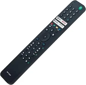 RMF-TX520P Röst utbytd fjärrkontroll -VINABTY-passform för Sony Bravia LED TV fjärrkontroll RMF-TX520P KD-50X85J KD-43X86J KD-65X75AK KD-75X86J KD-32W830K XR-75X90J XR-85X95X95X95X95XJ KJ D-43X880J