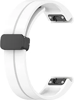 silikonrem for Garmin Fenix 8 E 7 7X 6X Pro 5Plus Instinct2/Mk2i/Tactix7pro