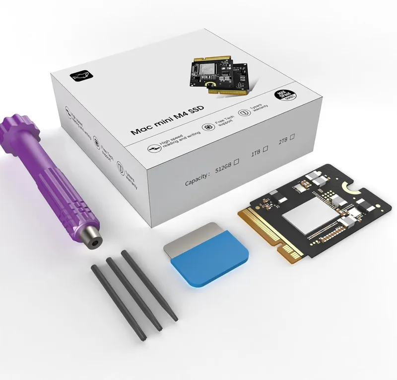 CHGRNLF Macmini M4 SSD-hårddisk