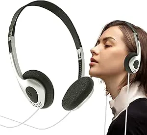 ノーブランド品 Retro hörlurar trådbundna retro over-ear-hörlurar