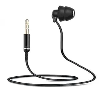 Phyachelo Kort kabel ensidig hörlursförlängningskabel in-ear hörlurar
