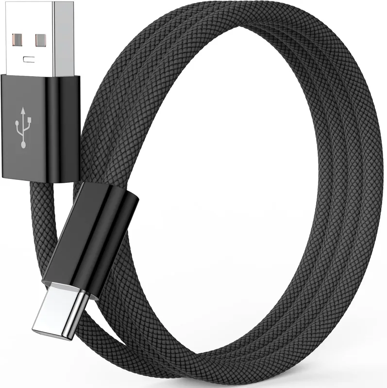USB C-kabel för iPhone 17 Air 16 Pro 16e för bil bil-play nylon typ C laddningskabel
