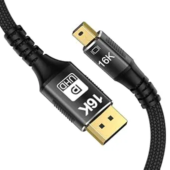 CABLEDECONN Mini DP till DisplayPort 2.0 kabel