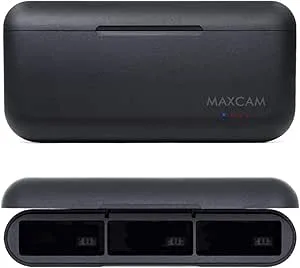 MAXCAM Power trippel laddare för GoPro HERO