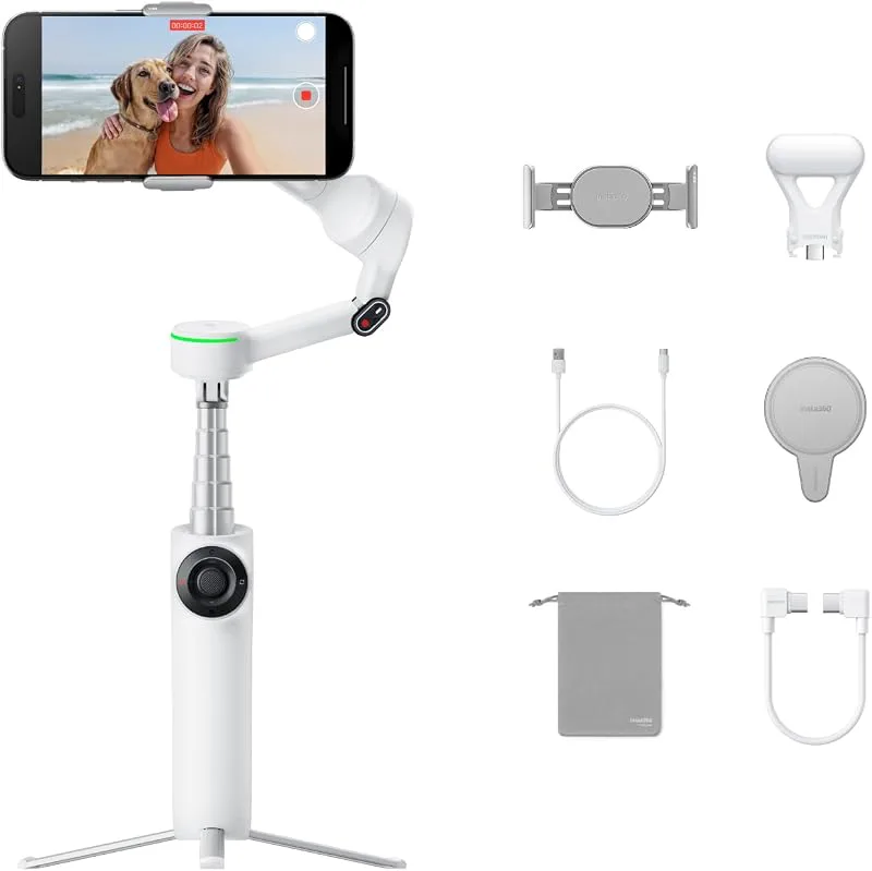 Insta360 Flow 2 Pro Creator Bundle White