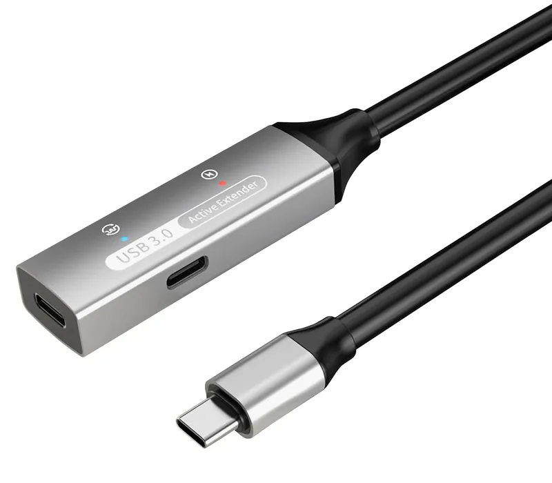 PremiumCord Aktiv USB-C-förlängningskabel med repeater