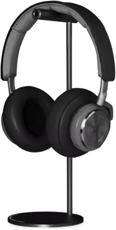 Hörlurshållare Headsetstativ Hörlursställ Aluminiumstödsstångshängare Och Halkfri Silikonbas För Alla Hörlursstorlekar PC Gaming Headsetställ Hörlursstativ Headsethållare