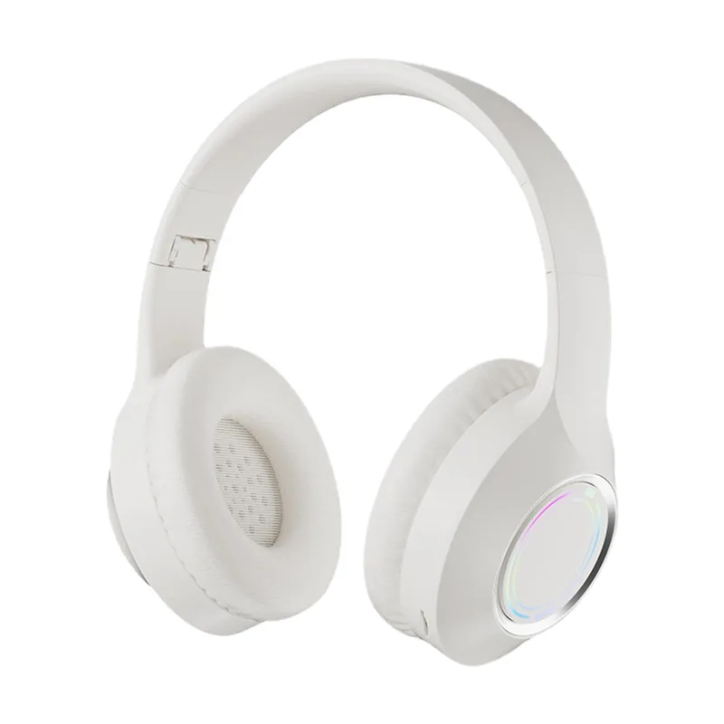 Generic trådlösa över-ear-hörlurar, vit