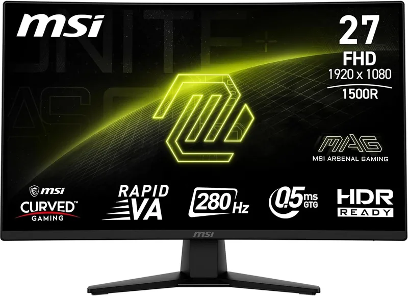 MSI MAG 274CXF 27" FHD Curved Gaming Monitor