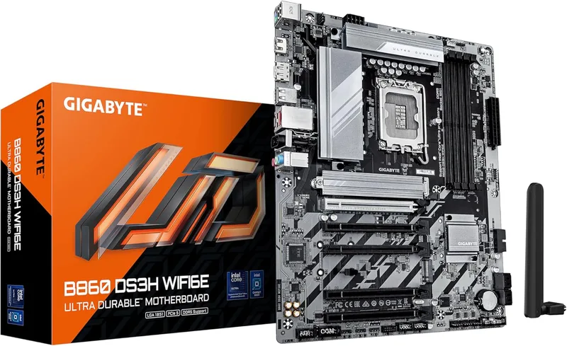 GIGABYTE B860 DS3H WIFI6E moderkort