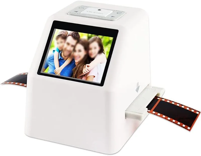 Slide Negative Scanner,med 3,5” LCD, Konvertera Slides och Negativ