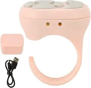 Vomeko Remote Control Scrolling Ring,Bluetooth 5.3 APP