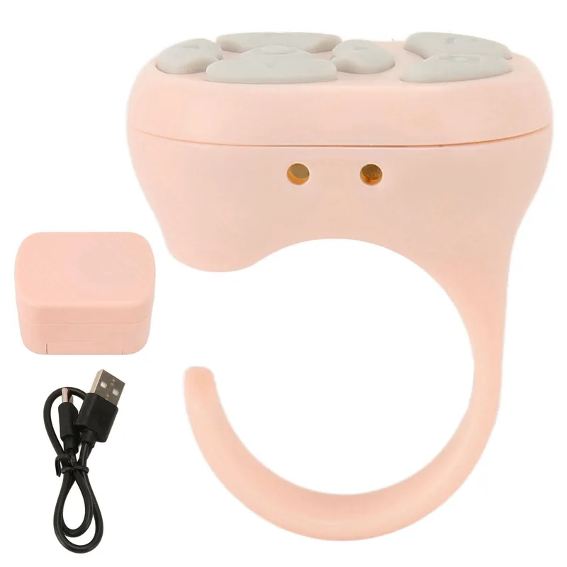 Vomeko Remote Control Scrolling Ring,Bluetooth 5.3 APP