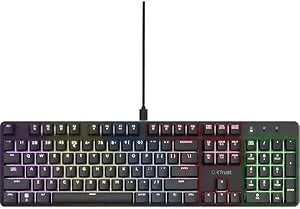 Trust Gaming GXT 871 Zora italiensk QWERTY-layout mekaniskt