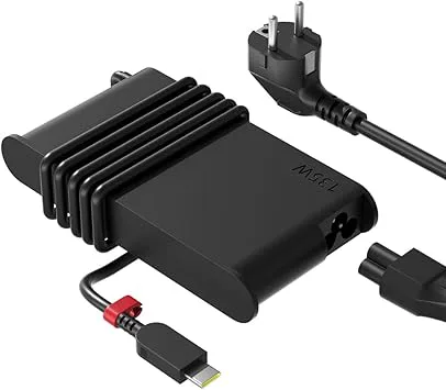 135W USB-C-laddare för Lenovo ThinkPad Z16 P16s P15s P14s E16 E15 E14 T16 Yoga/Slim Pro 9 7 6 7i 9i Book 9 ThinkBook 16 14p 14 15 14s IdeaPad Slim/Pro 9 7 5 Legion 9 bärbar dator ADL135YSDC3A