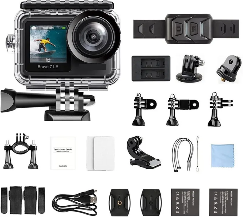 Actionkamera, Brave 7 LE 4K30FPS 20MP