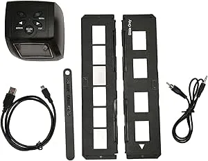 Diaprojektor, CMOS 2,36'' TFT LCD Förhandsvisning Uppspelning Redigera Filmskanner JPEG för Bärbar Dator