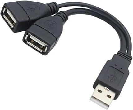 USB Splitter 2 ingångar 1 utgång