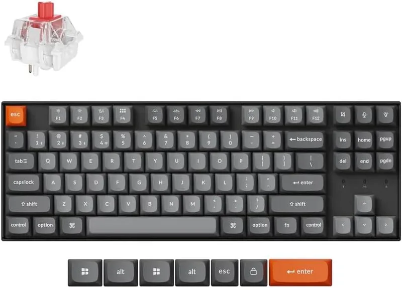 Keychron K8 MAX Trådlöst mekaniskt tangentbord