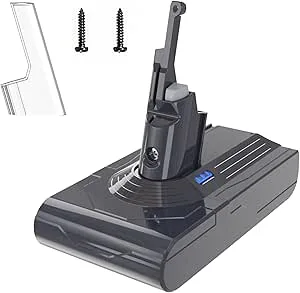 REACELL 21,6V 4500mAh Ersättningsbatteri för Dyson V8 SV10 Batteri Kompatibel med Dyson V8 Dammsugare Absolute Animal Fluffy Motorhead