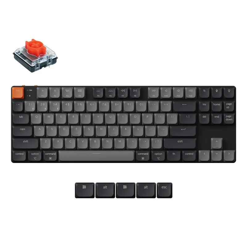 Keychron K1 Version 6 Trådlöst Mekaniskt Tangentbord