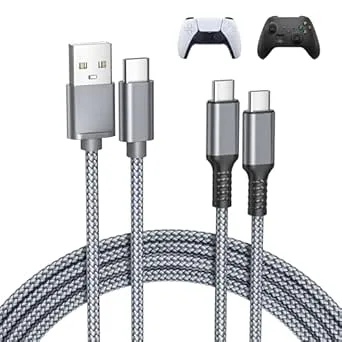 Basesailor laddkabel för PS5/PS5 Pro kontroll
