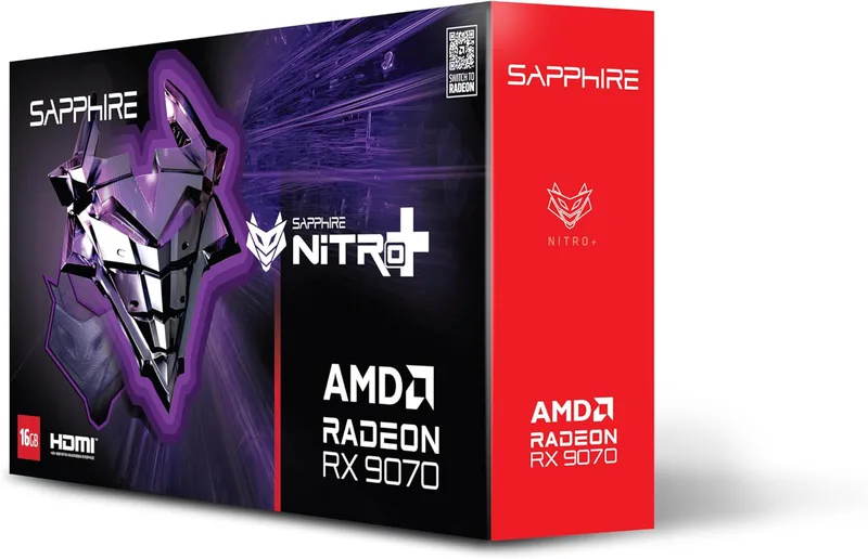 Sapphire NITRO+ AMD Radeon RX 9070 GAMING OC 16 GB