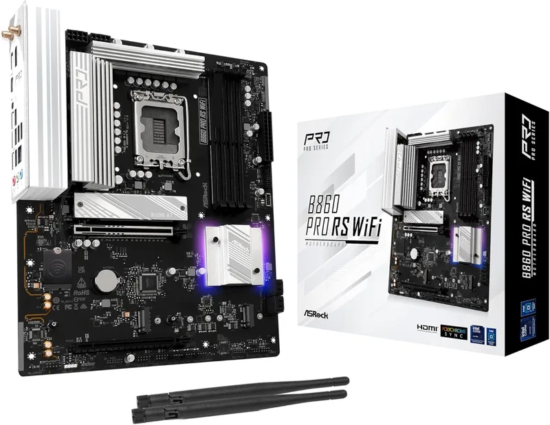 ASRock B860 Pro RS WiFi - moderkort