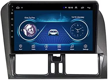 Carplay Android bilskärm, HD pekskärm bilstereo multimediaspelare GPS-navigering för Volvo XC60 2009-2012 huvudenhet android auto radio video mottagare lat nav stöd Carplay online Ma