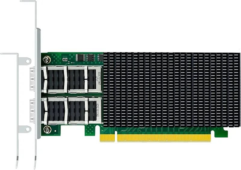 GLOTRENDS ST7336 2-portars 100Gb QSFP28 ConnectX-4 VPI InfiniBand- och Ethernet-nätverkskort, EDR 100Gb/s InfiniBand- oc