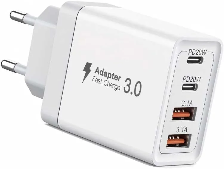 kiorziesk 4 USB C snabbladdare 40 W