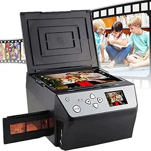 Film/Slide/Photo Multifunction Photo Scanner (5" LCD-skärm), Konvertera