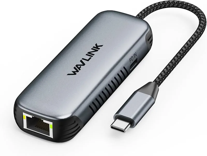 WAVLINK USB C till Ethernet-adapter