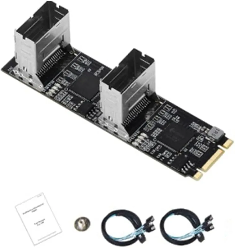 M.2 till SATA PCI Express 3.0 multiplikatoradapter