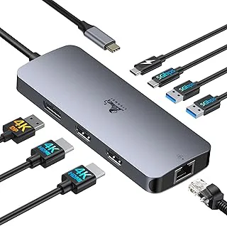 Docking Station Dual Monitor USB C Hub Laptop Docking Station
