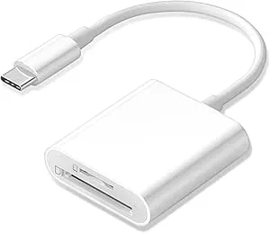 La Brodée USB-C SD-kortläsare Med Dubbla Fack för iPhone 15 16
