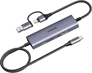 UGREEN Capture Card och PD 100W laddning