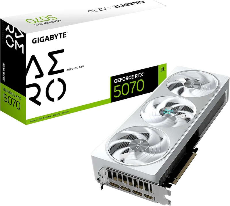 Gigabyte GeForce RTX 5070 AERO OC 12G