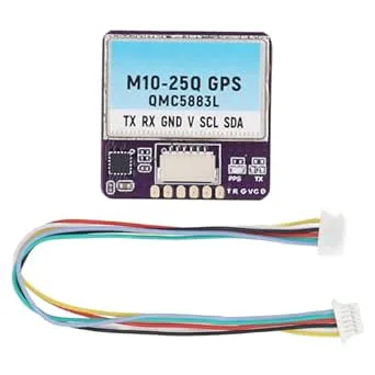 Jeffergarden M10‑25Q GPS-modul Integrerad för QMC5883L Compass